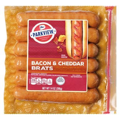 Brats 6ct     Bacon &amp; Cheddar