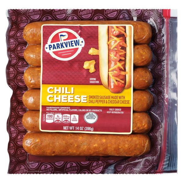 Brats 6ct     Chili Cheese Sausage