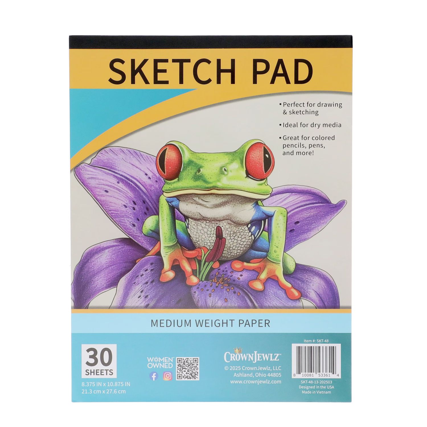Sketch Pad 8.375&#39;&#39; x 10.875&#39;&#39; (30ct)