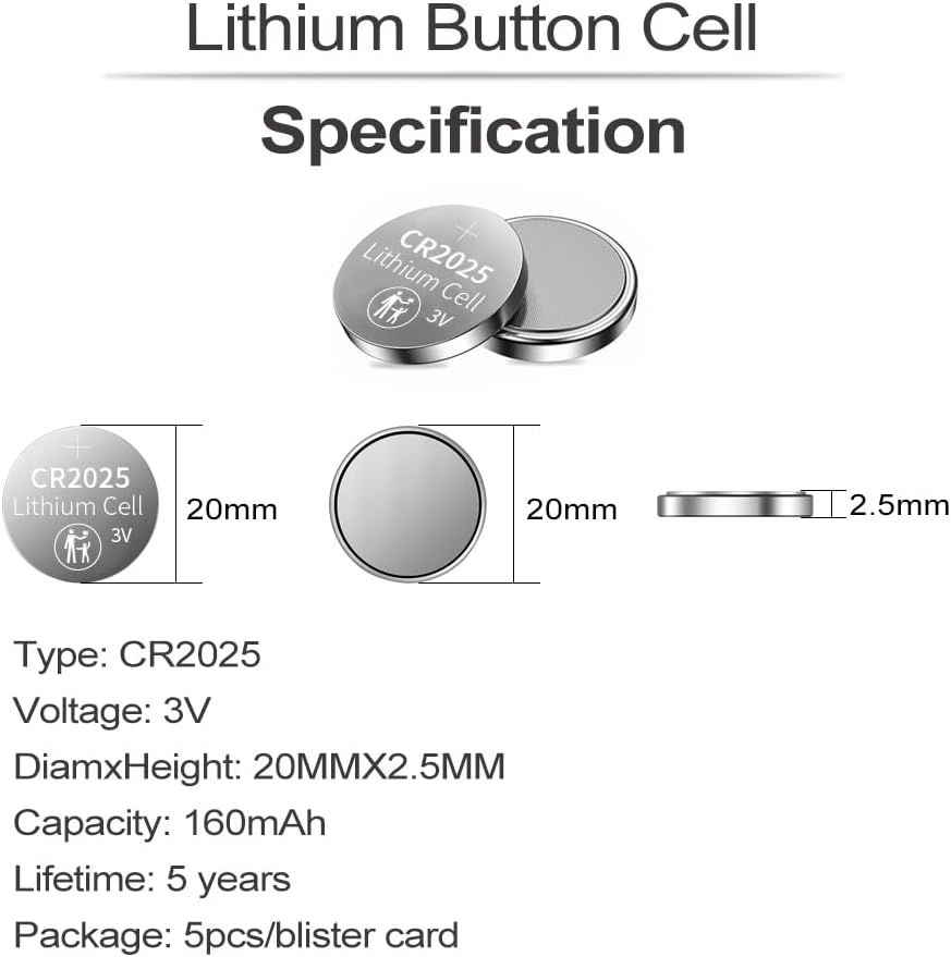 Watch Battery CR-2025
