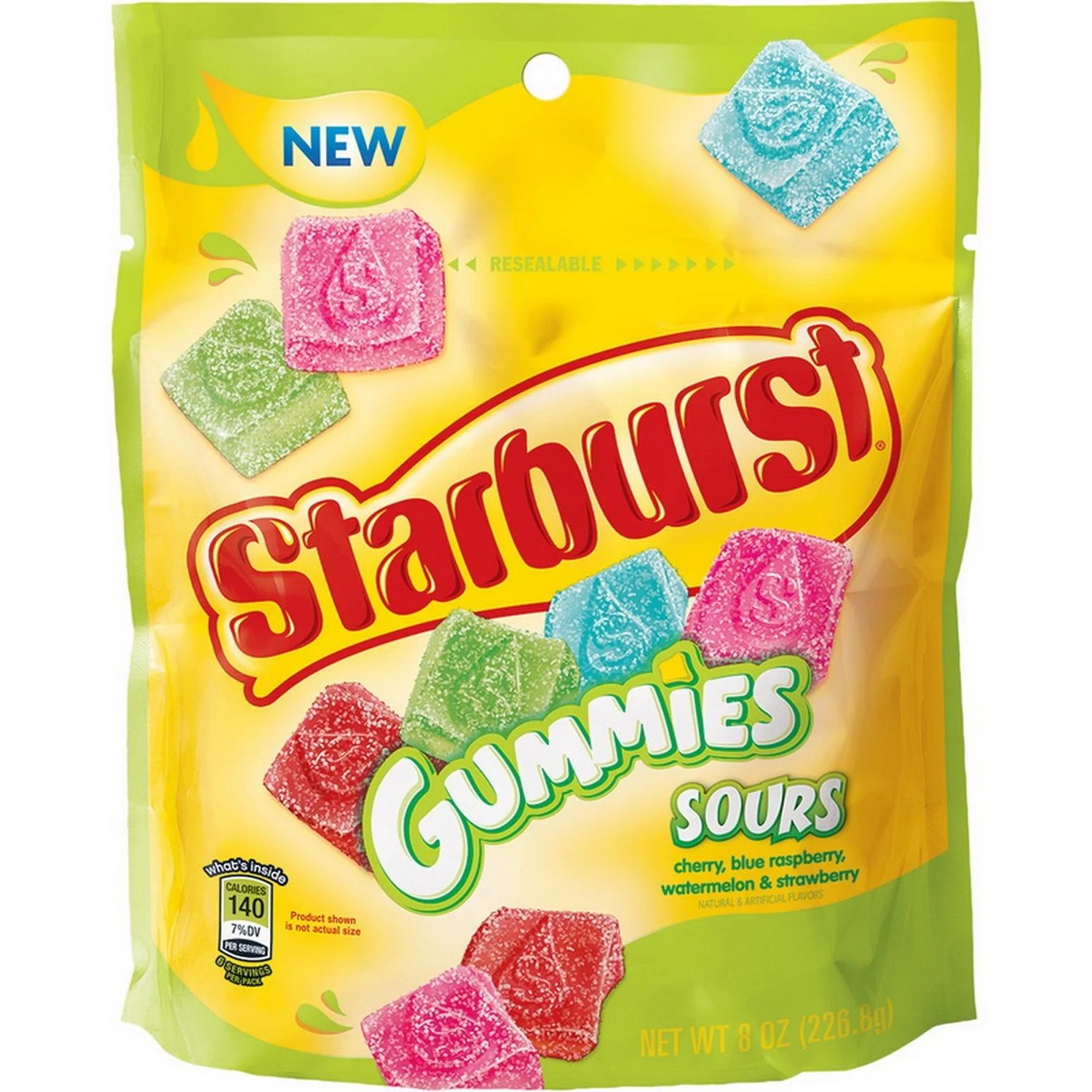 Peg Bags     Starburst Gummies Sour