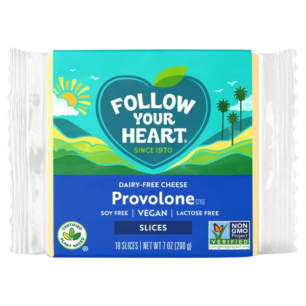 Vegan Plant Based Provolone Cheese 10ct