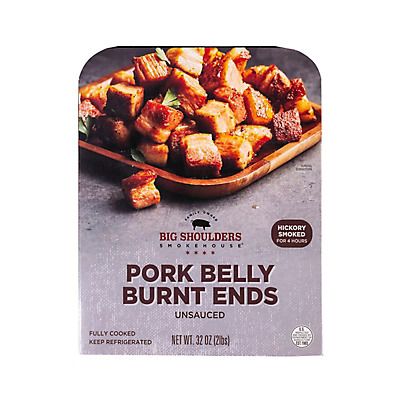 Big Shoulders Smokehouse Pork Belly Burnt Ends (unsauced)