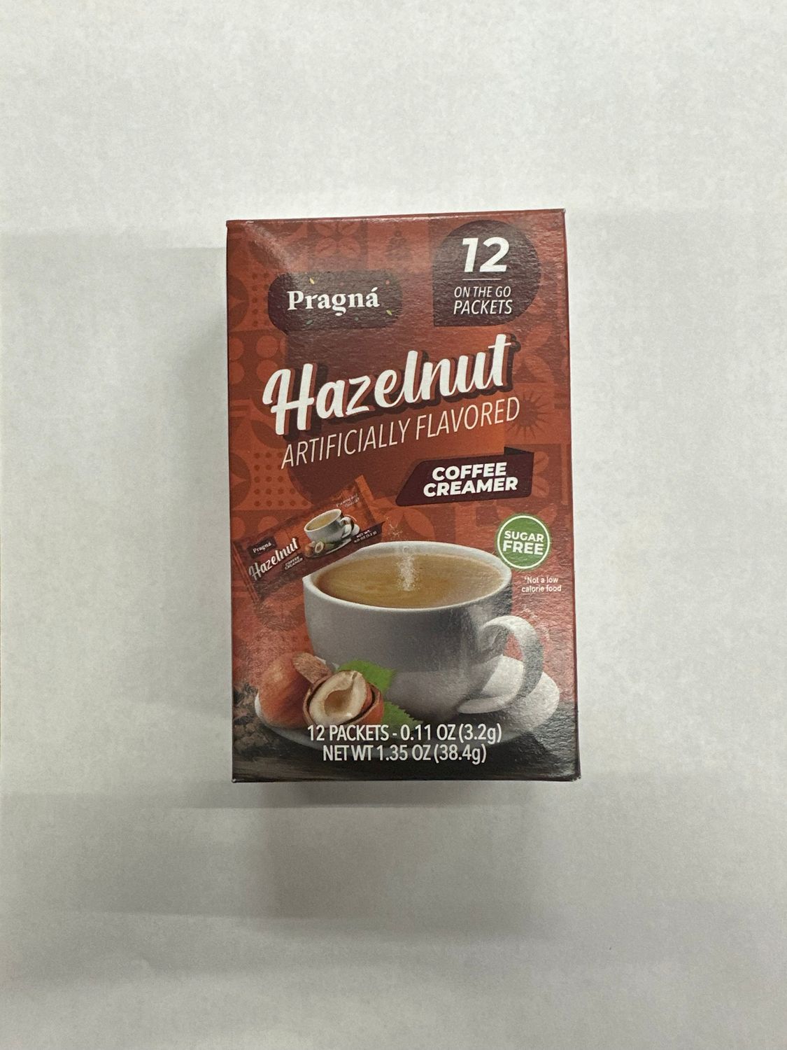 Pragna Coffee Creamer Sticks 12ct - Hazelnut