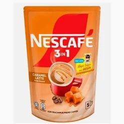 Nescafe 3-in-1 Instant Coffee Sticks Caramel 5ct