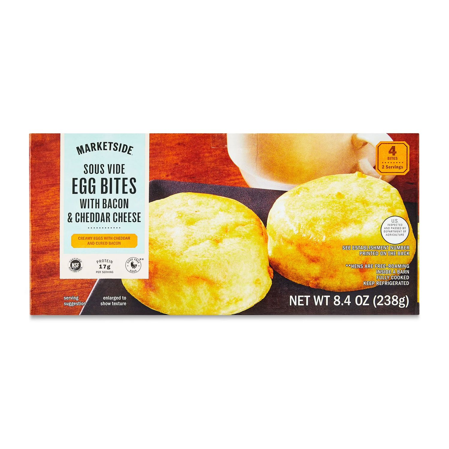 Marketside Egg Bites - Bacon &amp; Cheddar Cheese