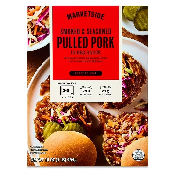 Marketside Pulled Pork in BBQ Sauce