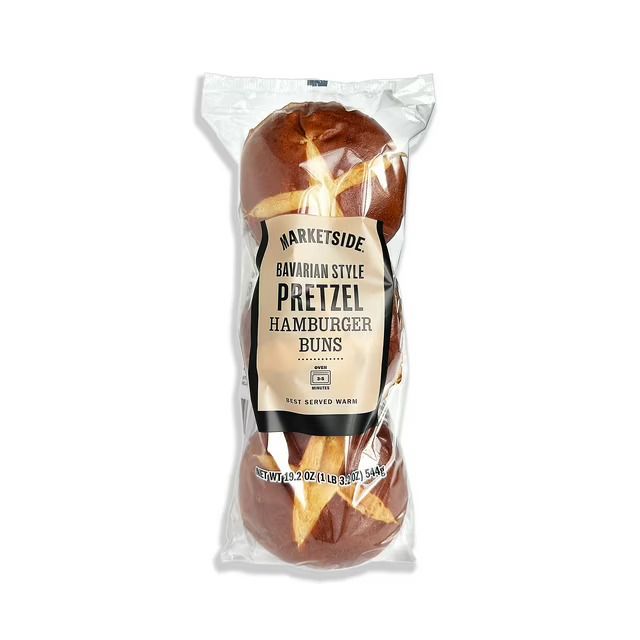 Marketside Bavarian Style Pretzel Buns 6ct