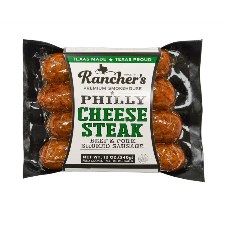 Rancher&#39;s Sausage 4ct - Philly Cheese Steak