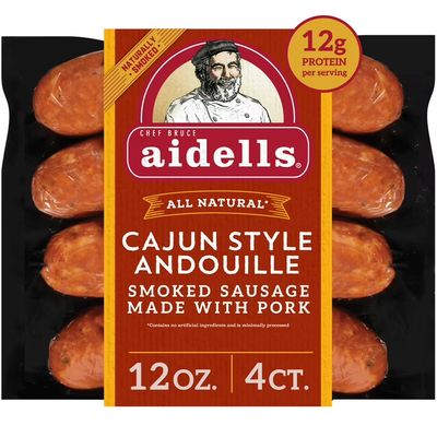 Aidells Sausage (contains pork) Cajun Style Andouille 4ct Aidells Sausage (contains pork) Cajun Style Andouille 4ct