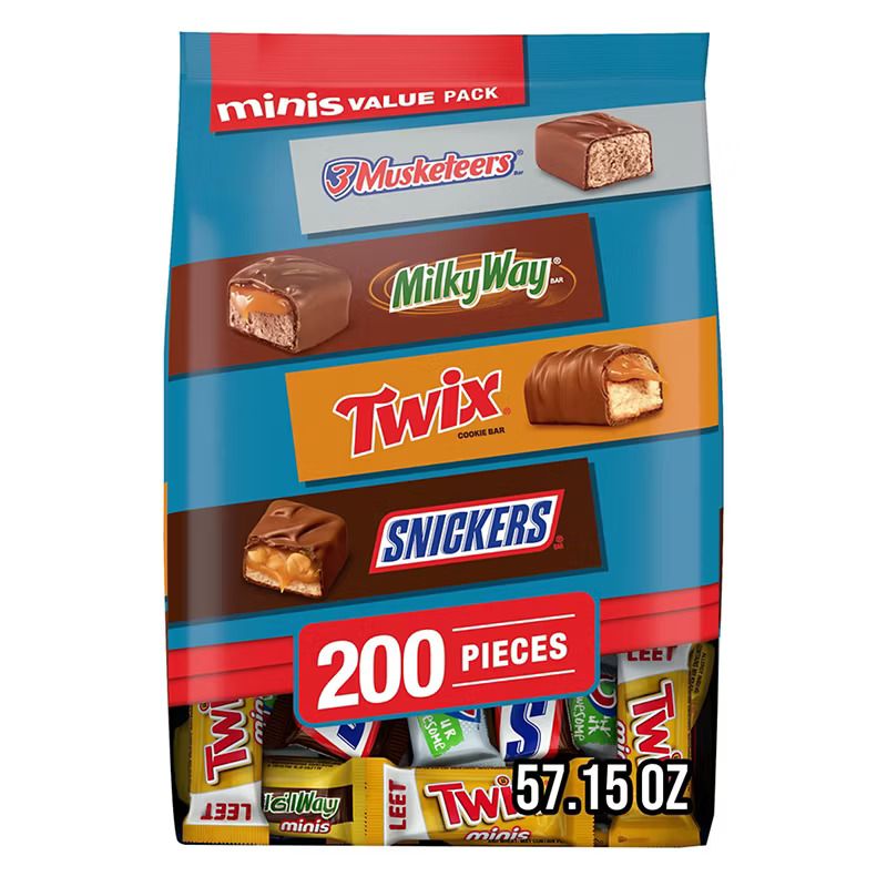 Party Bags Mars Minis 200ct Party Bags Mars Minis 200ct