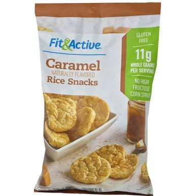 Fit &amp; Active Rice Snacks - Caramel