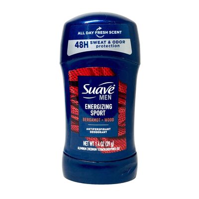 Suave Men Active Energizing Sport Antiperspirant Deodorant 1.4oz