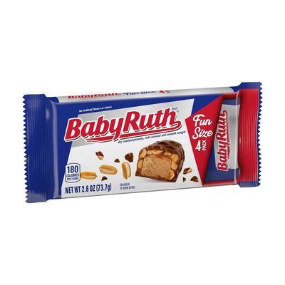 Fun Size Candy Baby Ruth 4ct Fun Size Candy Baby Ruth 4ct