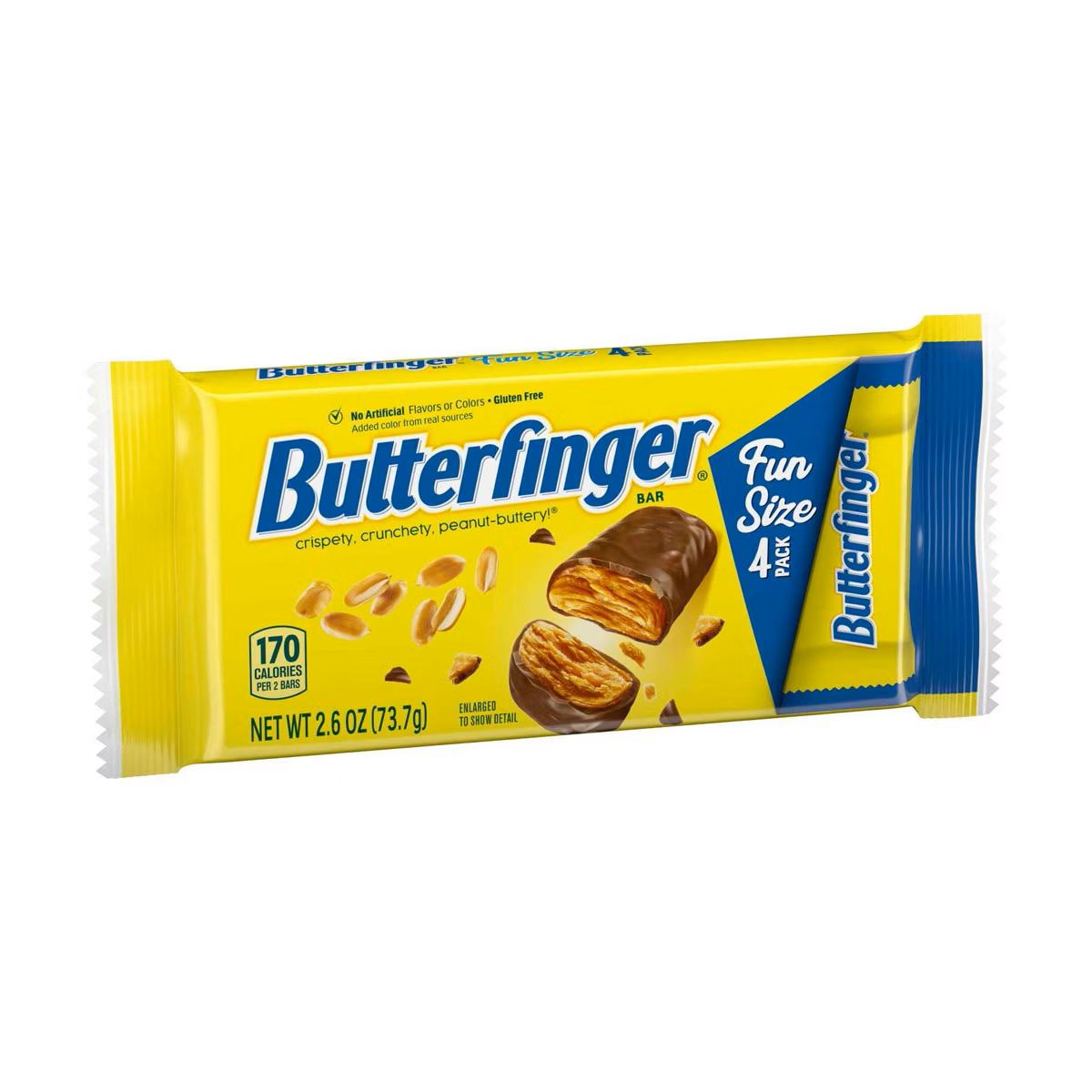 Fun Size Candy Butterfinger 4ct Fun Size Candy Butterfinger 4ct
