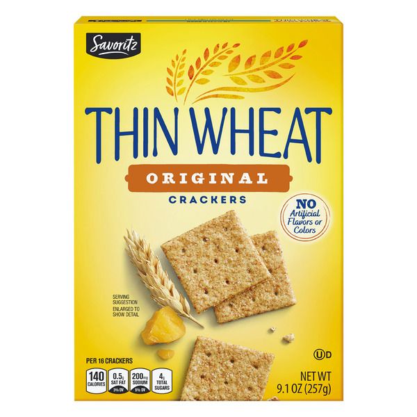 Savoritz Crackers     Thin Wheat - Original