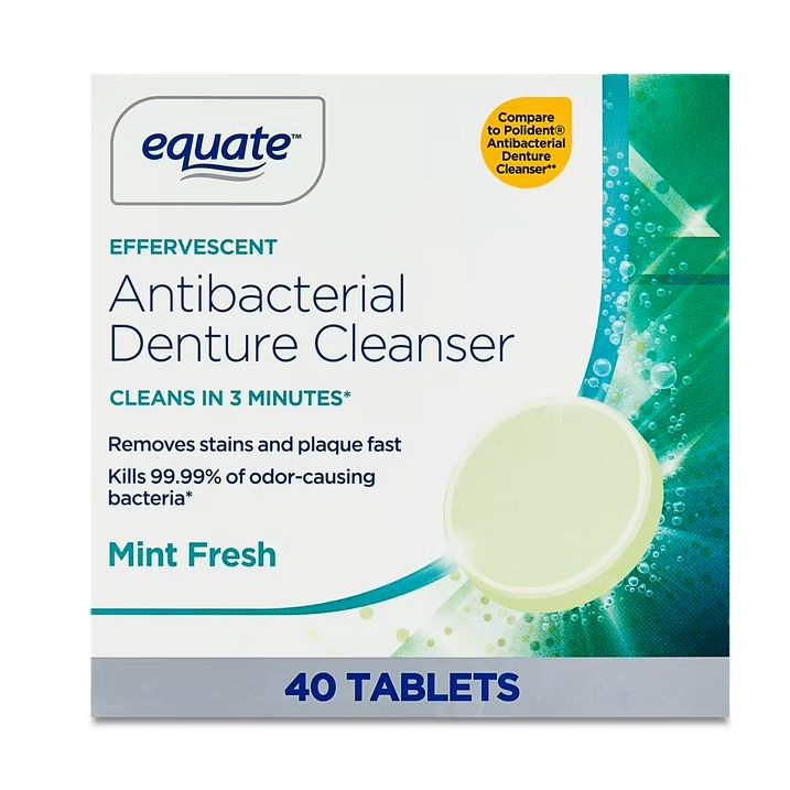 Denture Cleanser Tablets 40ct