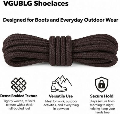 Shoe Lace, Black, 54in