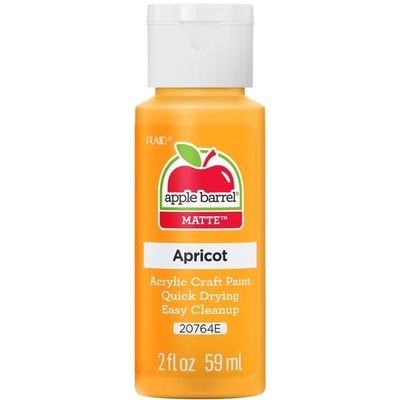 Apple Barrel Matte Acrylic Craft Paint, 2oz bottles     Apricot