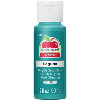 Apple Barrel Matte Acrylic Craft Paint, 2oz bottles     Laguna