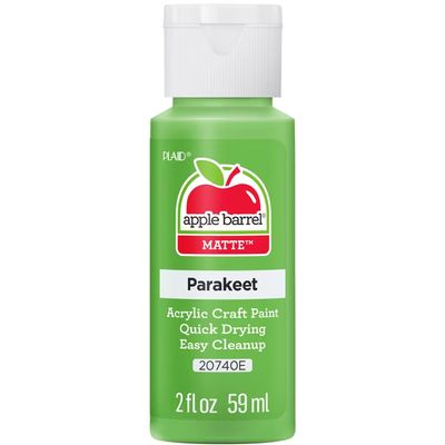 Apple Barrel Matte Acrylic Craft Paint, 2oz bottles     Parakeet