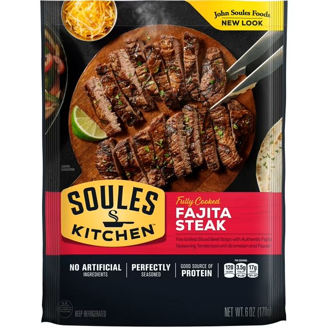 John Soules Kitchen Meat Strips Fajita Steak John Soules Kitchen Meat Strips Fajita Steak