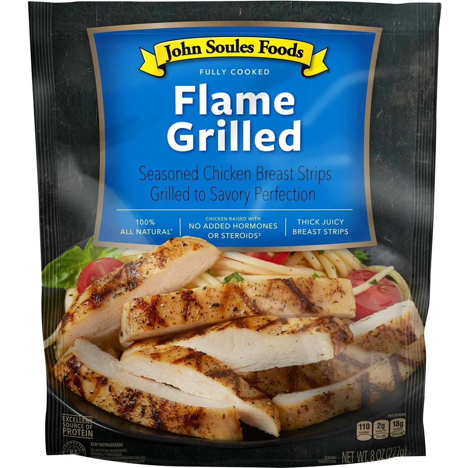John Soules Kitchen Meat Strips     Chicken Grilled