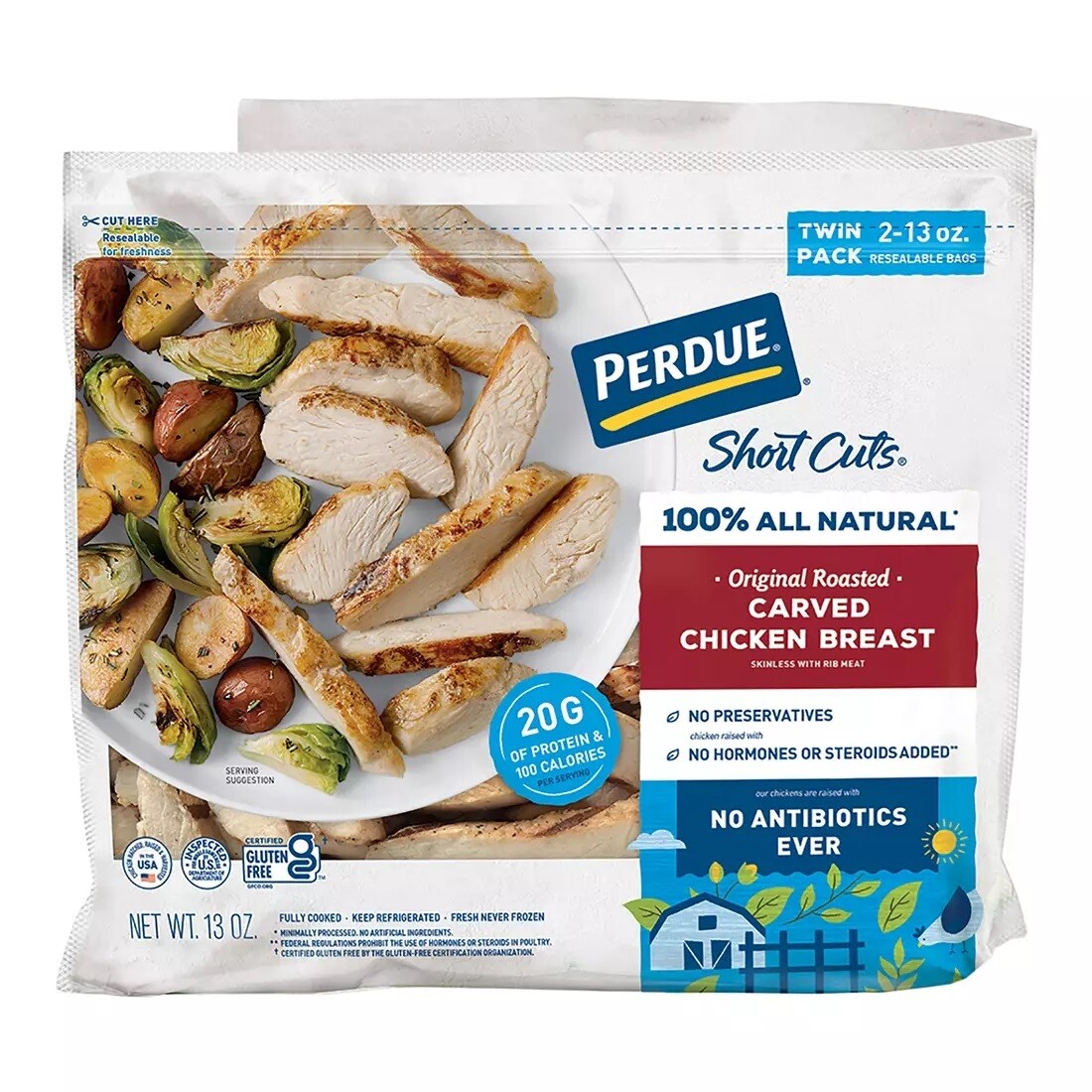Perdue Short Cuts     Roasted Twin Pack 2ct
