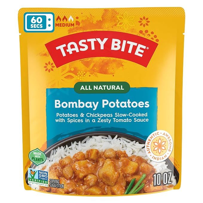 Tasty Bite Indian Microwave Pouches Bombay Potatoes