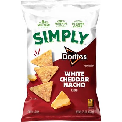 Doritos - White Cheddar Nacho Doritos - White Cheddar Nacho
