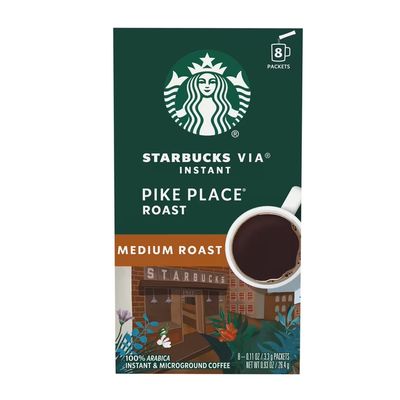 Starbucks VIA Instant sticks     Pike's Place 8ct