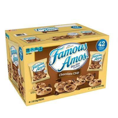 Famous Amos Cookies 42ct Famous Amos Cookies 42ct