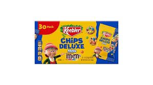 Keebler Chips Deluxe Minis Cookies with M&Ms Minis 30ct Keebler Chips Deluxe Minis Cookies with M&Ms Minis 30ct