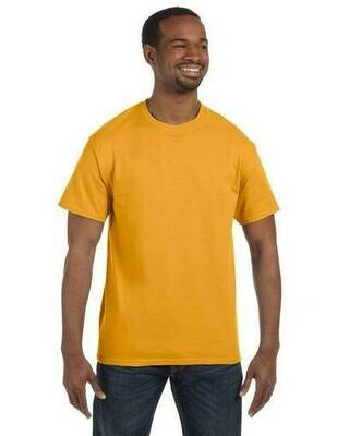 100% Cotton T-Shirts Short-Sleeve Crew Neck Colored