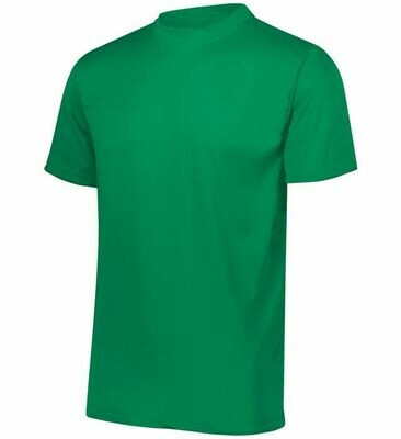 100% Polyester Wicking T-Shirts Short-Sleeve Crew Neck Colored