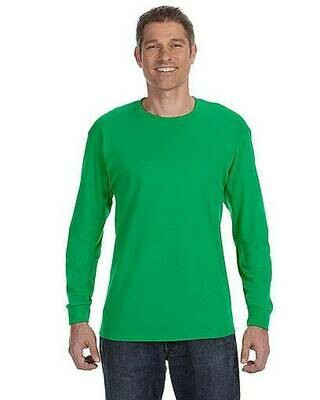 T-Shirts Long-Sleeve Crew Neck Colored