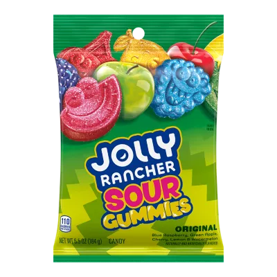 Peg Bags Jolly Rancher Sour Gummies Peg Bags Jolly Rancher Sour Gummies