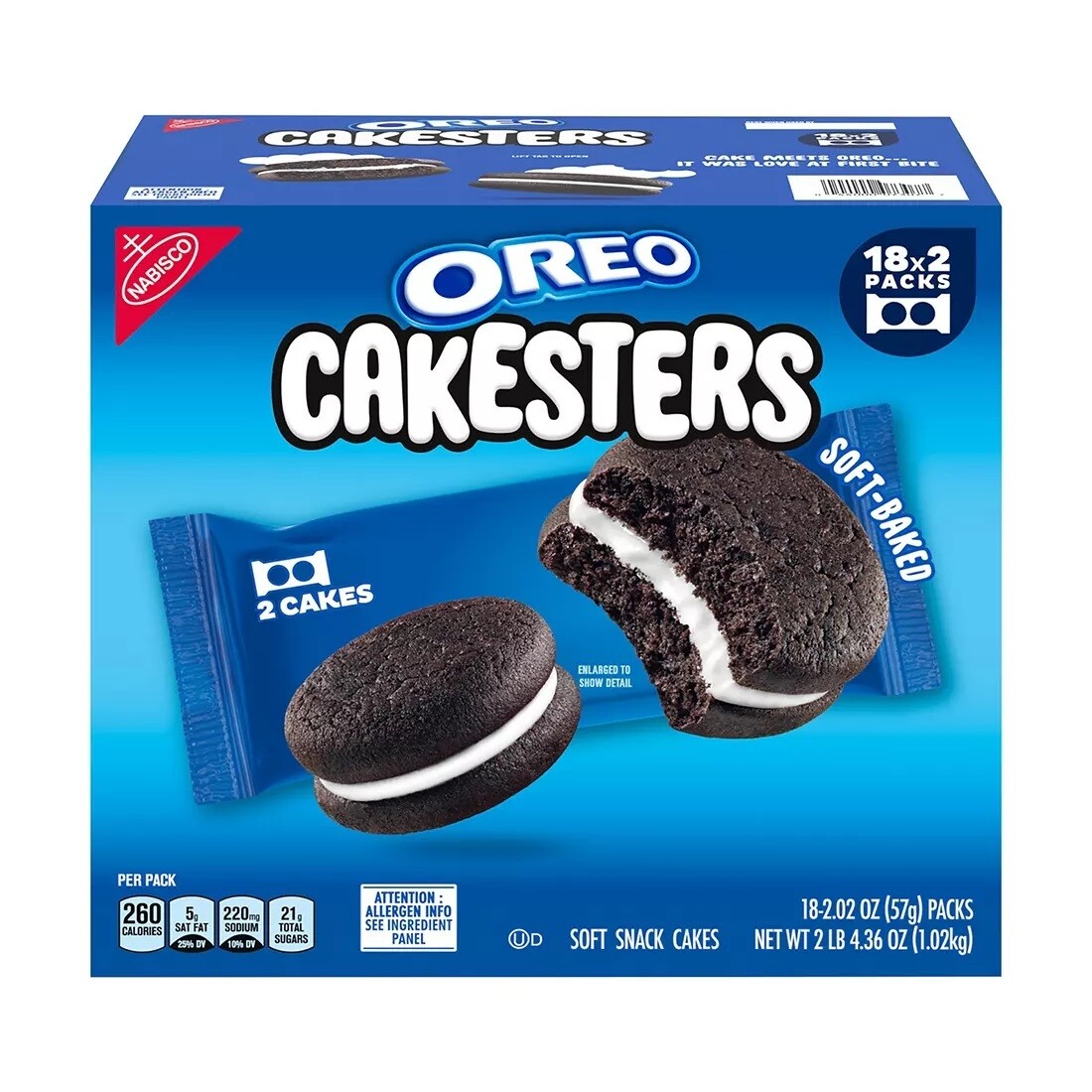 Oreo Cakesters 32ct Club Pack Oreo Cakesters 32ct Club Pack