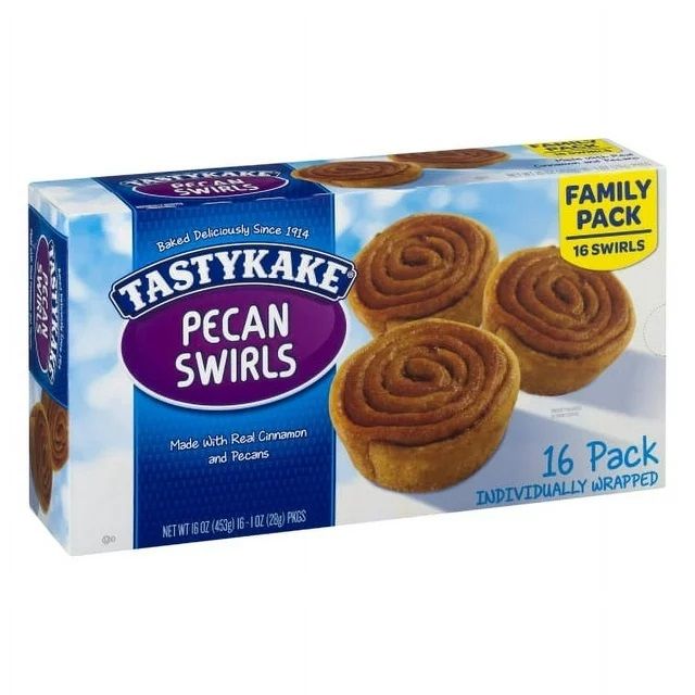 Tastykake Pecan Swirls Family Pack 16ct