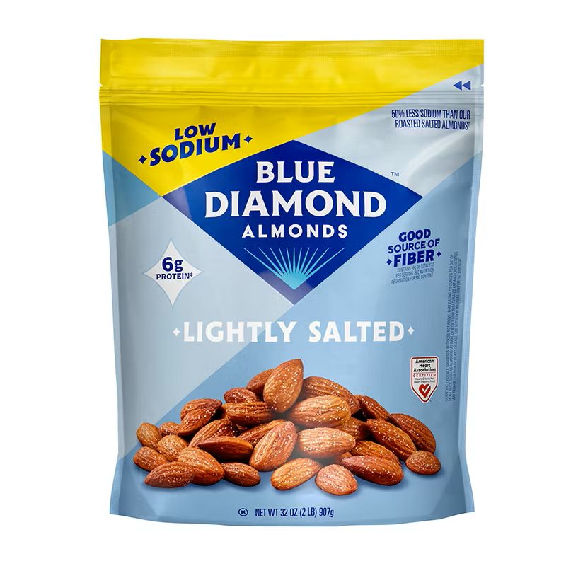 Almonds - Blue Diamond Lightly Salted Almonds - Blue Diamond Lightly Salted