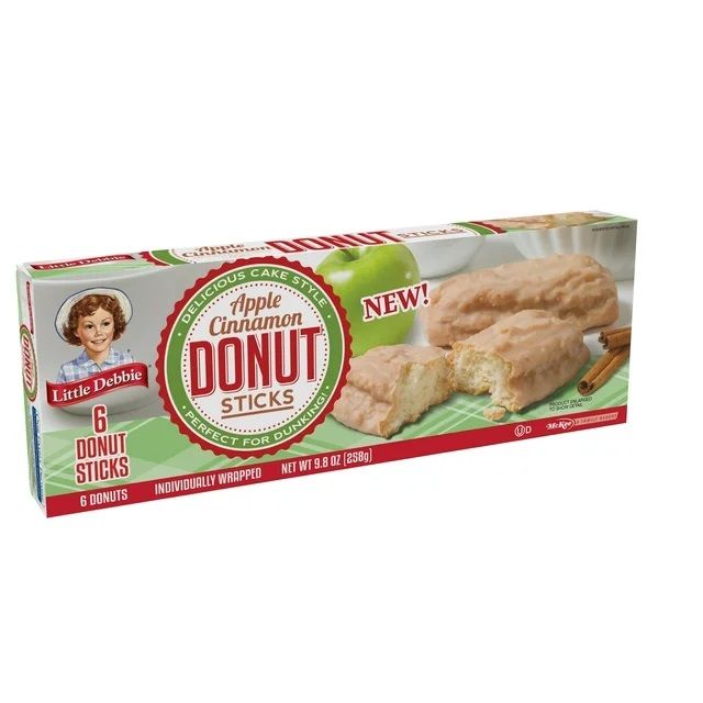 Little Debbies - Apple Cinnamon Donut Sticks 6ct Little Debbies - Apple Cinnamon Donut Sticks 6ct