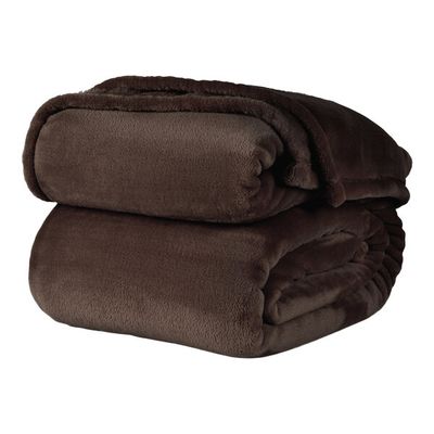 Berkshire Fire-retardant Twin-sized 100% Polyester Plush Blanket 66" x 90"