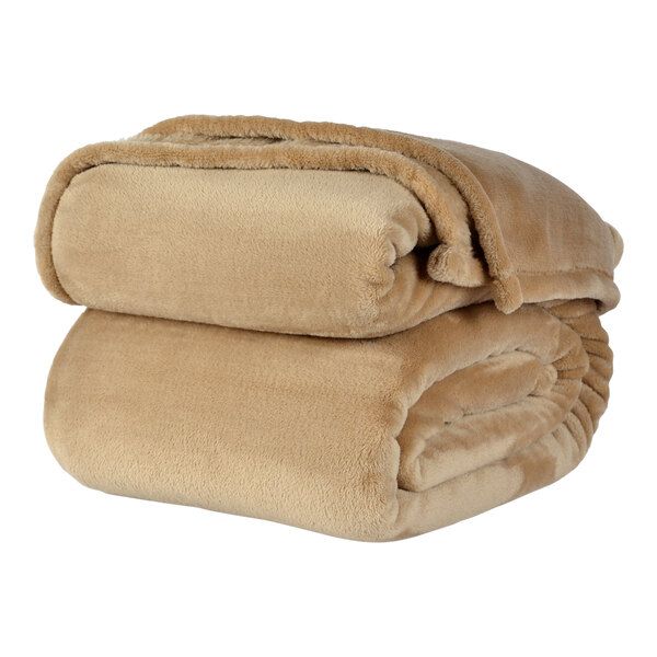 Berkshire Fire-retardant Twin-sized 100% Polyester Plush Blanket 66" x 90"