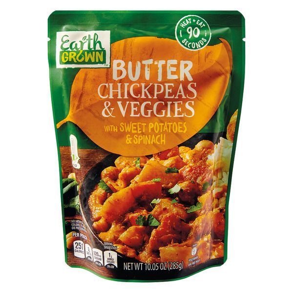 Earth Grown Butter Chickpeas & Veggie Earth Grown Butter Chickpeas & Veggie