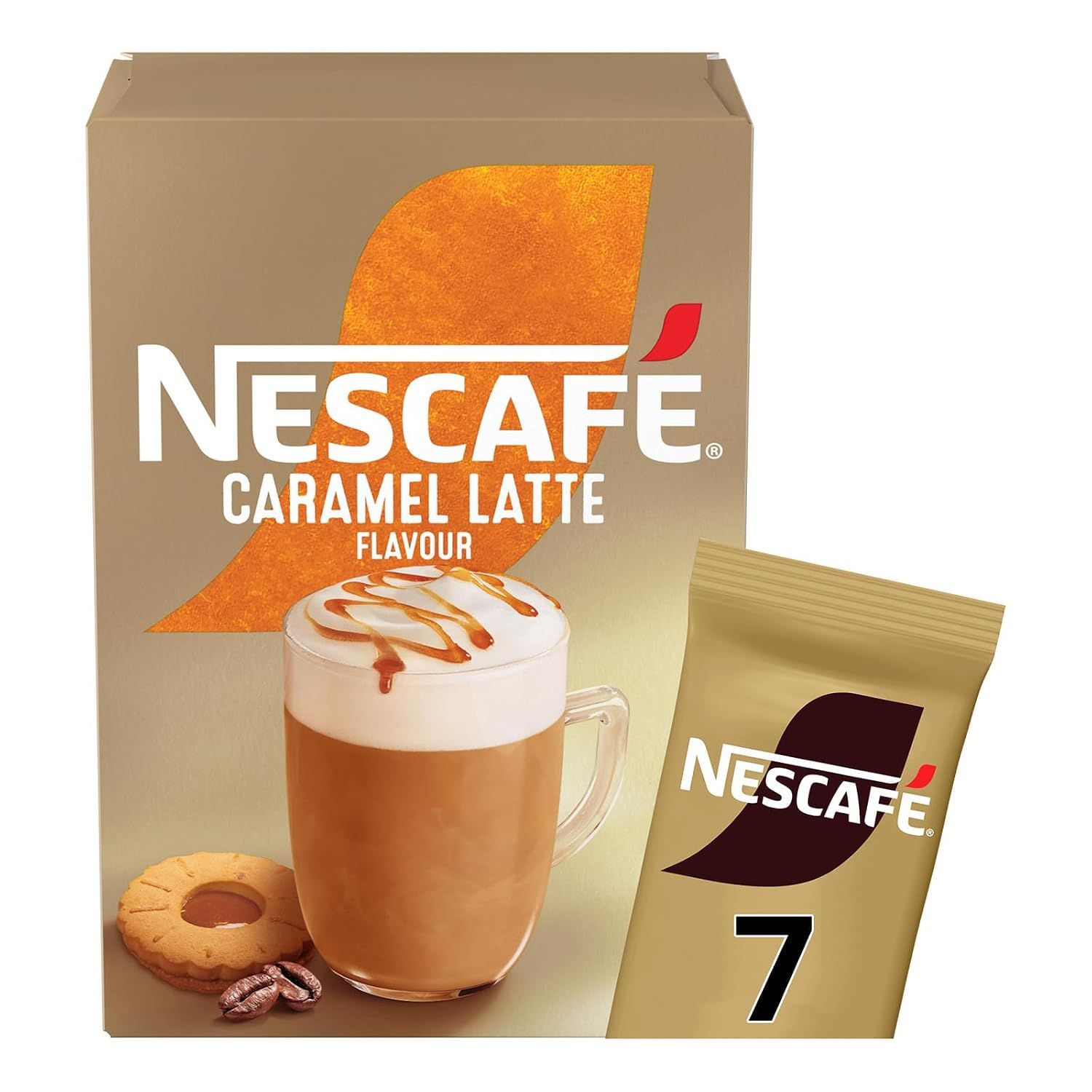 Nescafe Caramel Latte 7ct