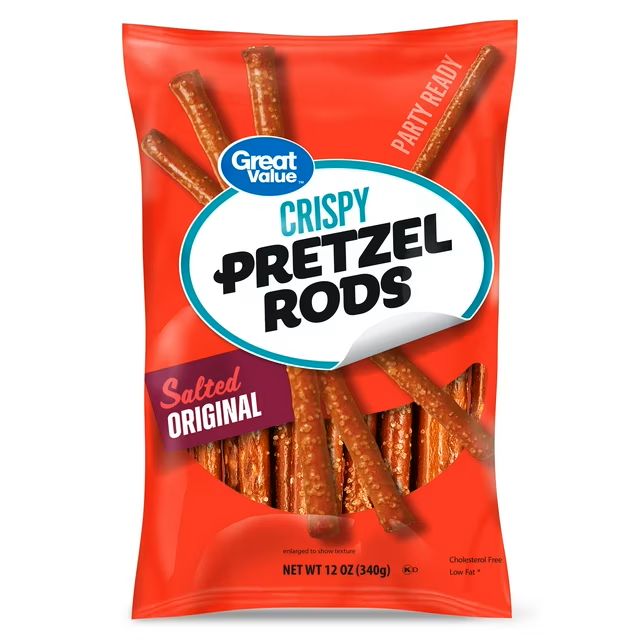 Great Value Pretzel Rods Great Value Pretzel Rods