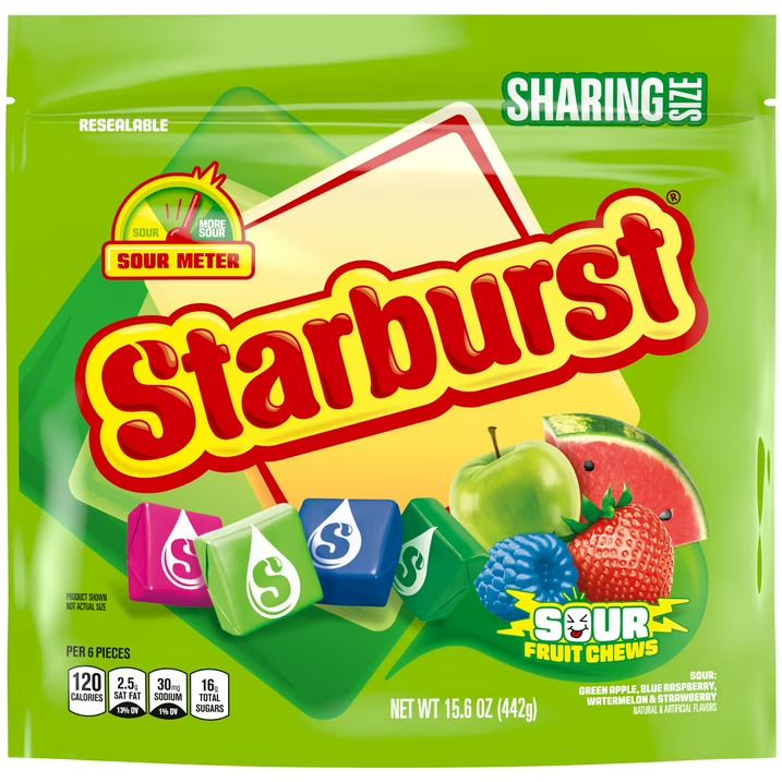 Share Pack    Starburst Sour