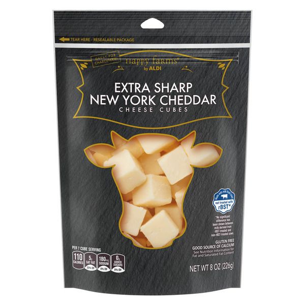 Extra Sharp New York Cheddar Cubes