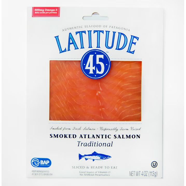 Latitude 45 Cold Smoked Atlantic Salmon