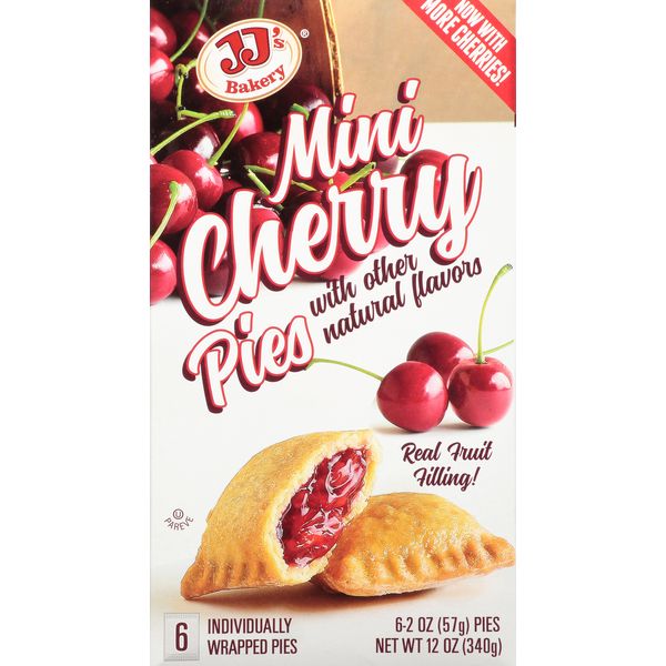 JJ's Mini Fruit Pies 6ct - Cherry JJ's Mini Fruit Pies 6ct - Cherry